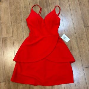 Bright Red B. Darlin dress